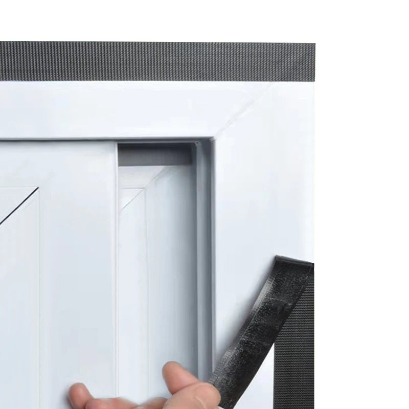 Customizable size anti-mosquito window screen self adhesive window mosquito net summer insect proof door mosquitonet for windows