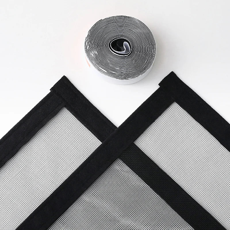 Customizable size anti-mosquito window screen self adhesive window mosquito net summer insect proof door mosquitonet for windows